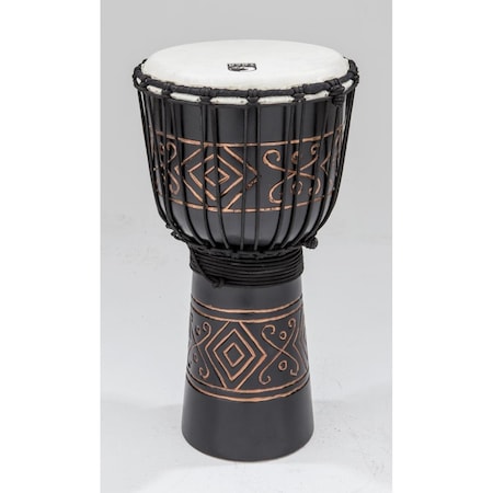 Toca Street Series Djembe, Black Onyx - Medium TSSDJ-MBO